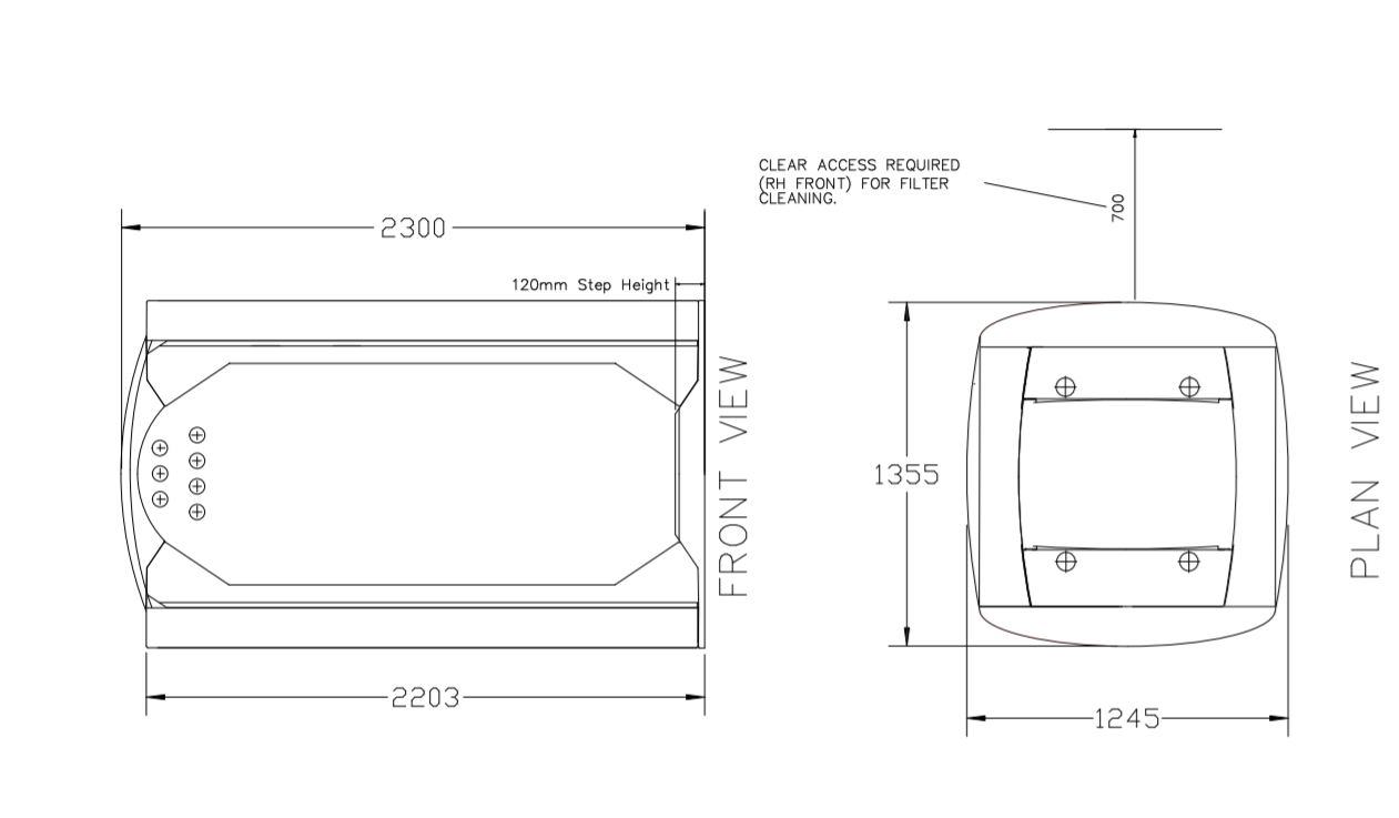 Hurricane Technical Drawing