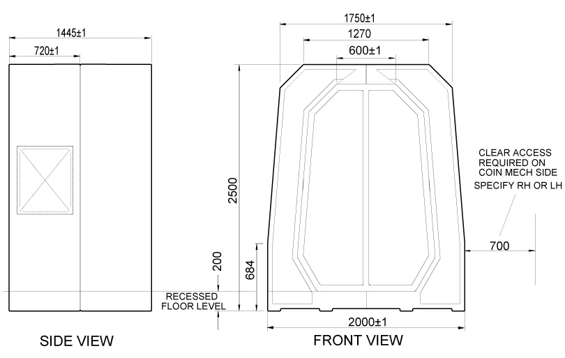 Cyclone technical drawing